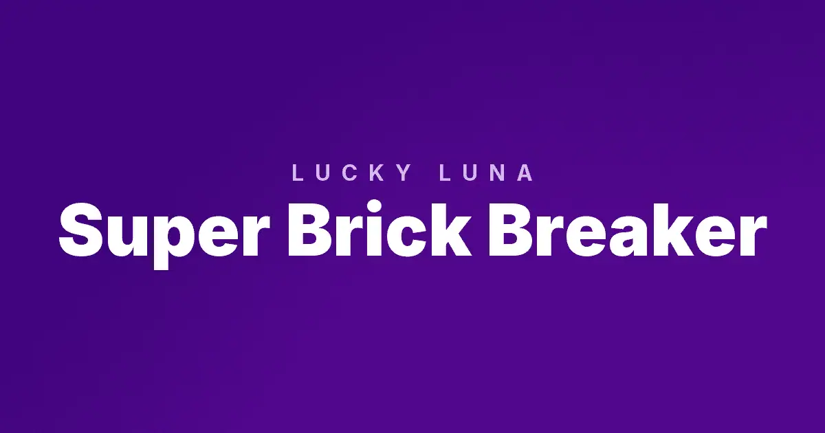 Super Brick Breaker slot cover image