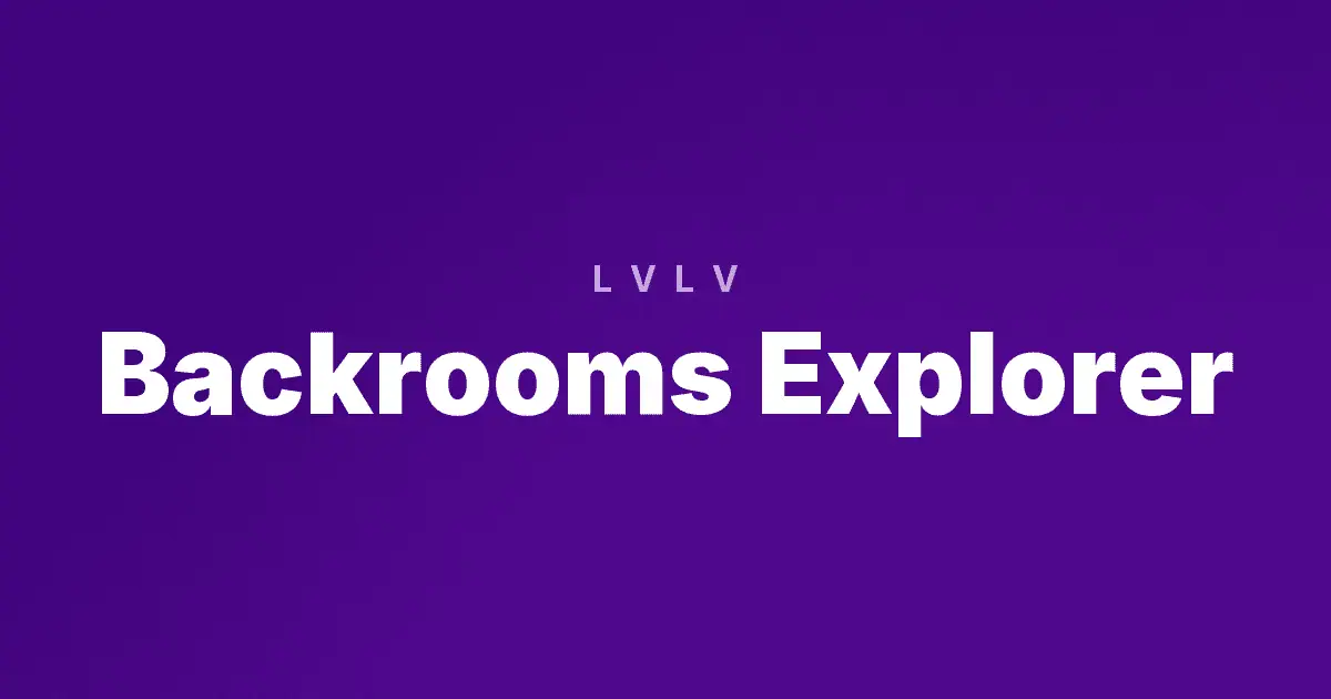 Backrooms Explorer slot cover image