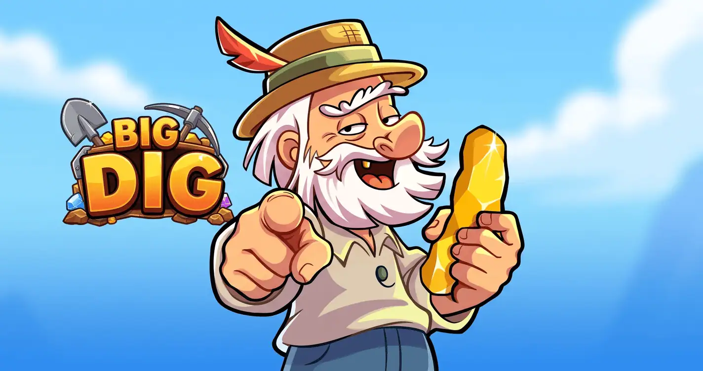 Big Dig Slot Demo by Magnetic slot cover image