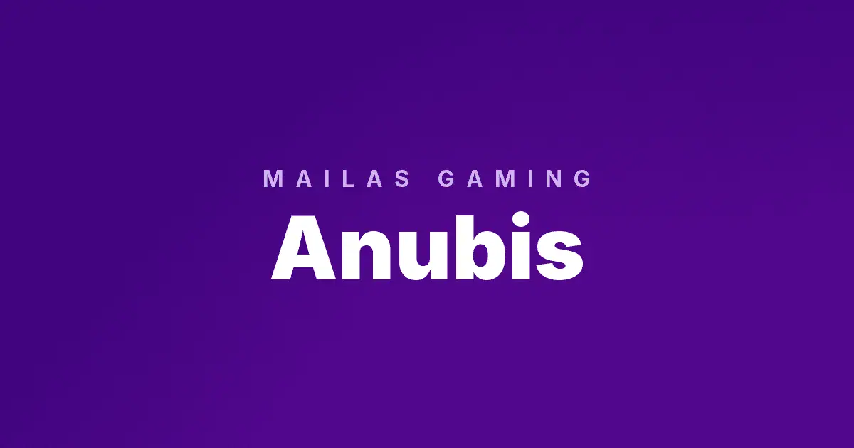 Anubis slot cover image