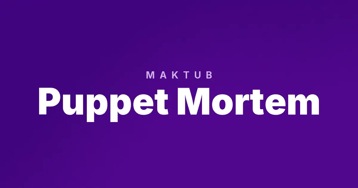Puppet Mortem slot cover image