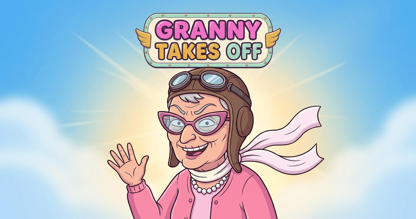 Granny Takes Off Slot Demo by Mama Gaming slot cover image