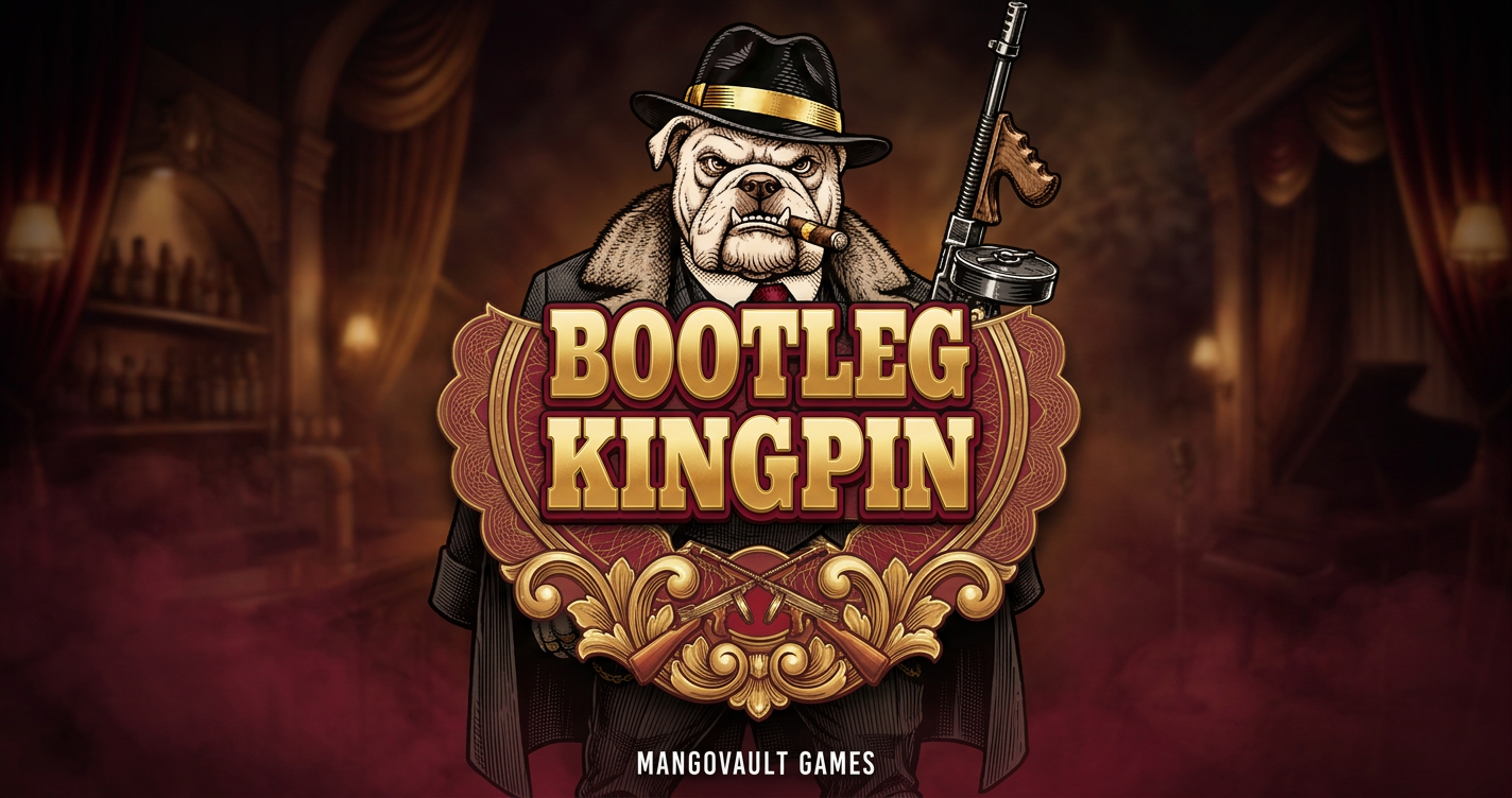 Bootleg Kingpin Slot Demo by MANGOVAULT GAMES slot cover image