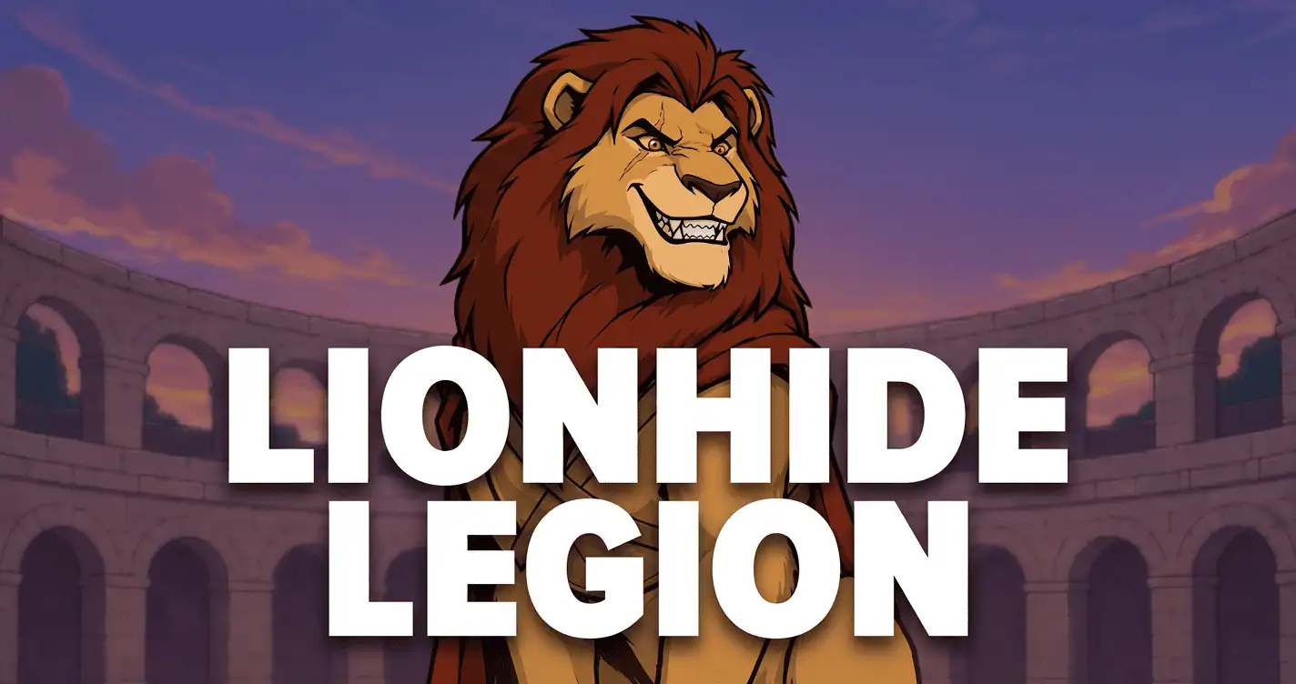Lionhide Legion Slot Demo by Mangovault Games slot cover image
