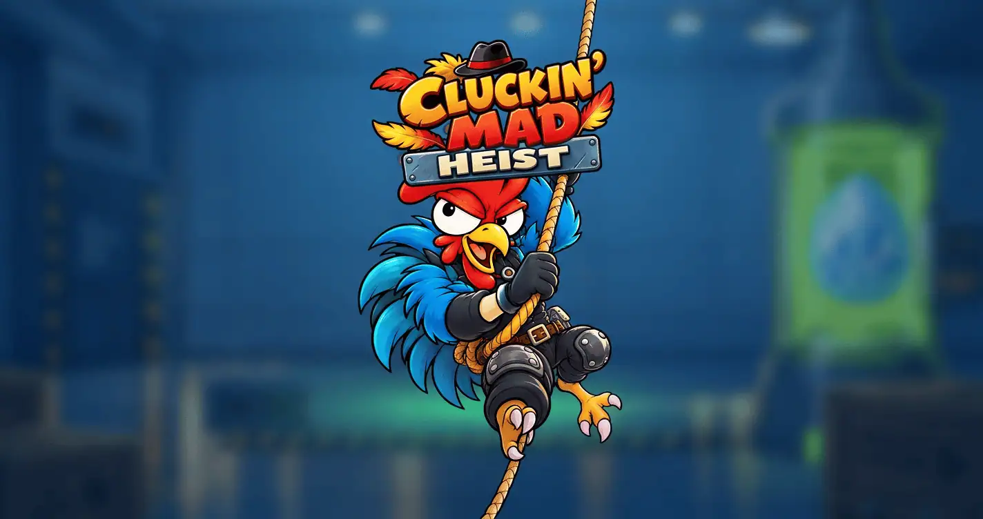 Cluckin Mad Heist Slot Demo by Mattgine Studios slot cover image