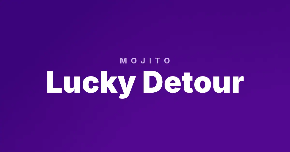 Lucky Detour slot cover image
