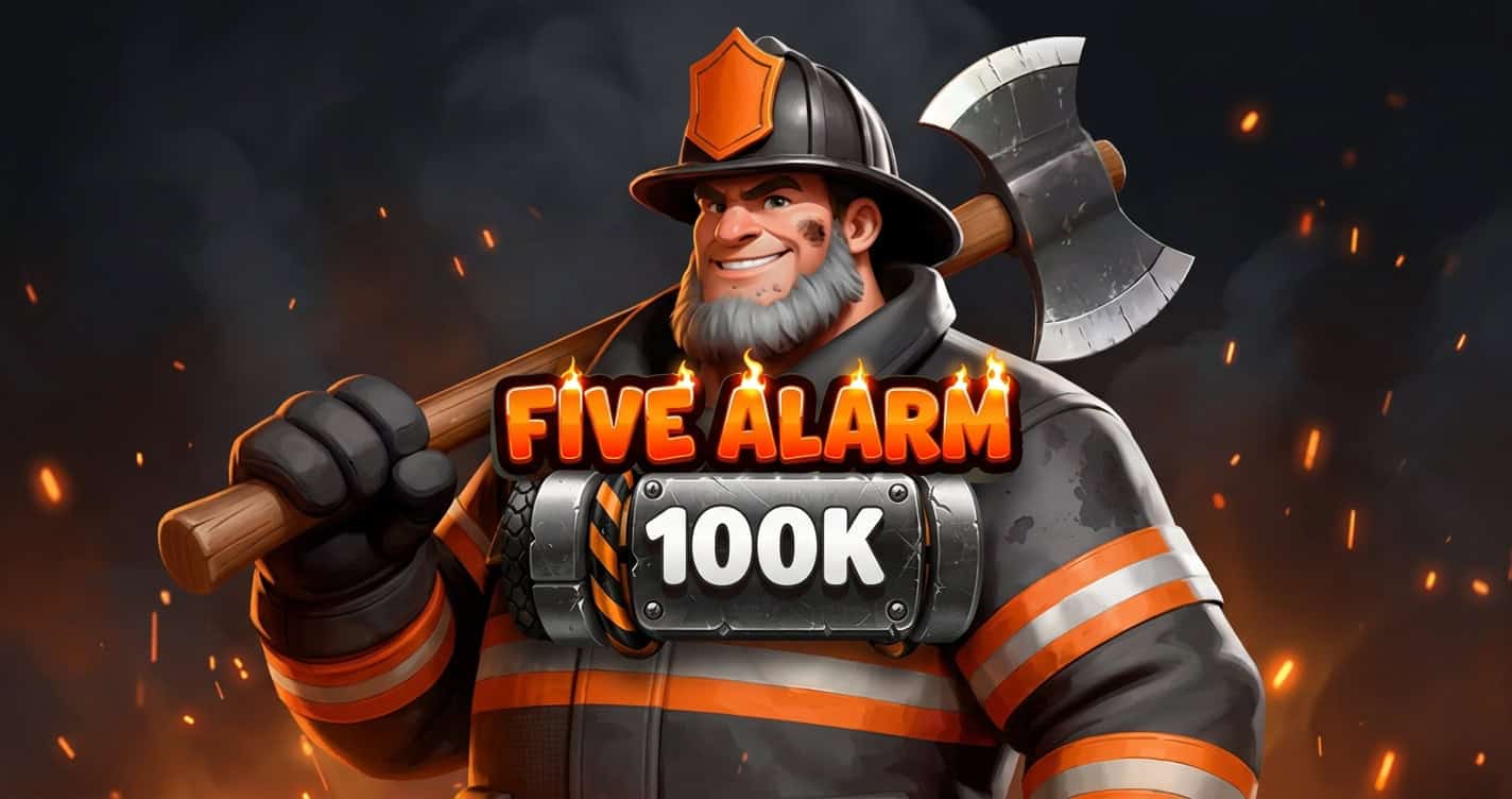 Five Alarm 100K Slot Demo by Moonvault Games slot cover image