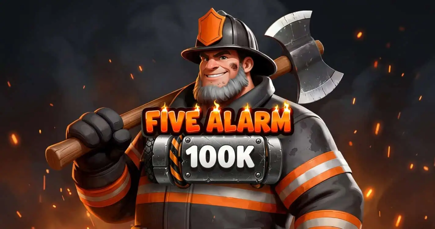 Five Alarm 100K Slot Demo by Moonvault Games slot cover image