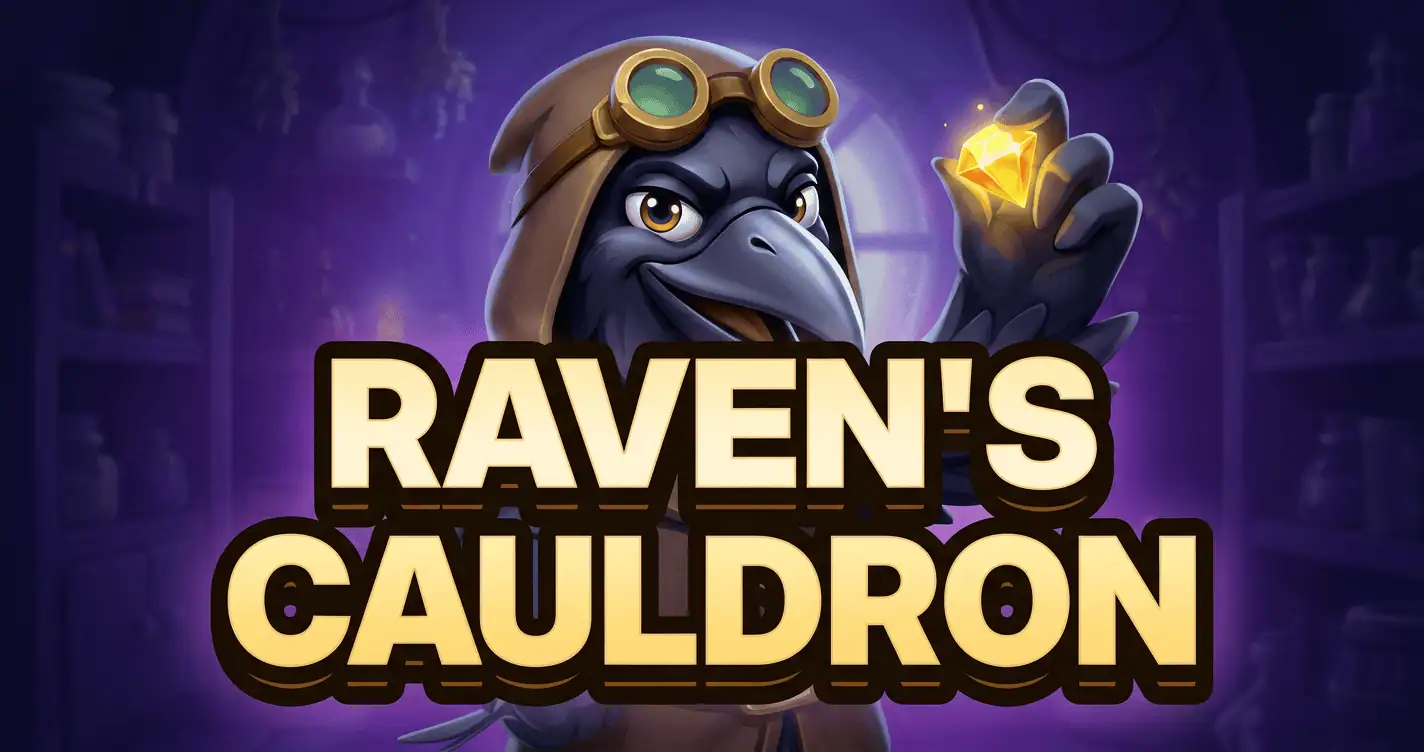 Raven’s Cauldron Slot Demo by Moonvault Games slot cover image