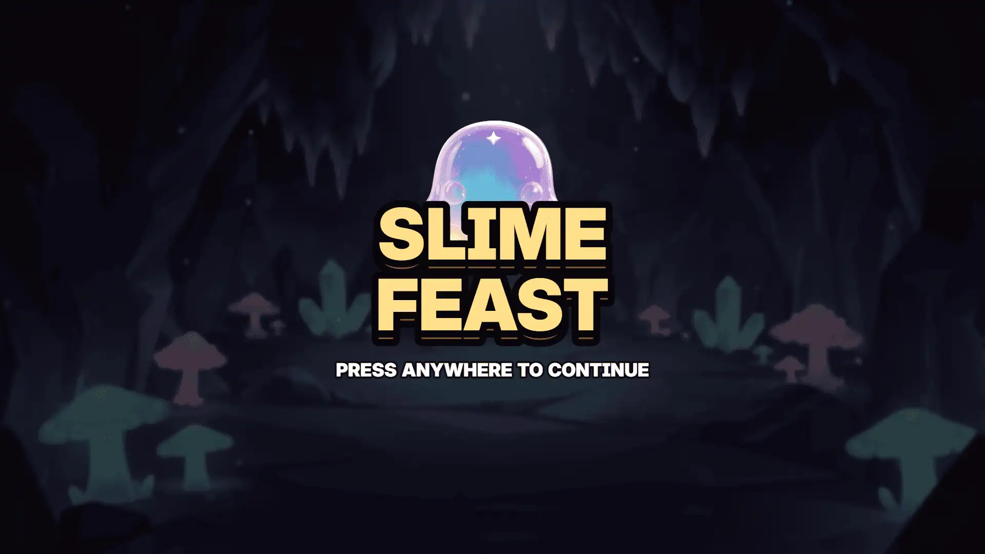 Slime Feast slot intro screen