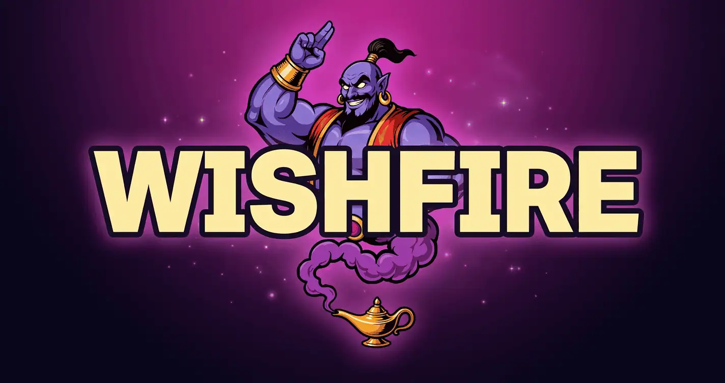 Wishfire Slot Demo by Moonvault Games slot cover image