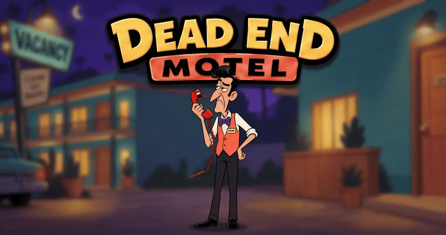 Dead end Motel Slot Demo by Naughty Narwal slot cover image
