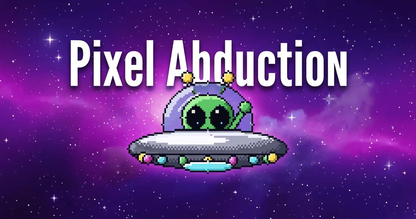 Pixel Abduction Slot Demo by Nexus Studios slot cover image