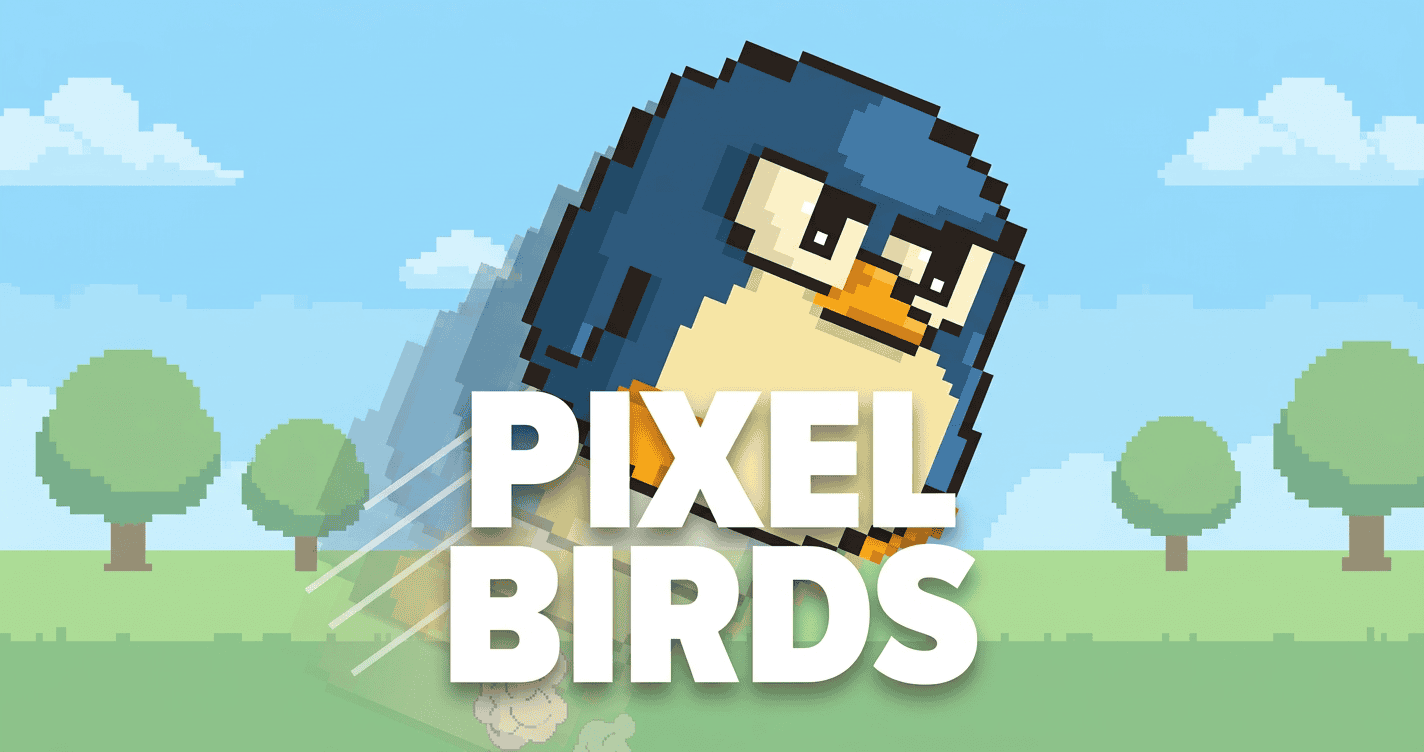 Pixel Birds Slot Demo by Nexus Studios slot cover image