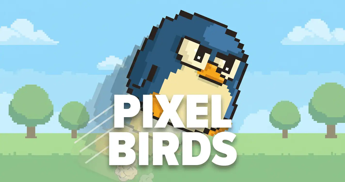 Pixel Birds Slot Demo by Nexus Studios slot cover image