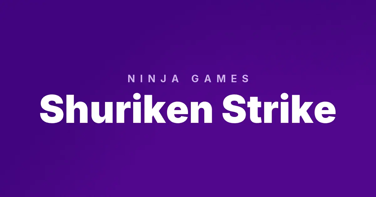 Shuriken Strike slot cover image