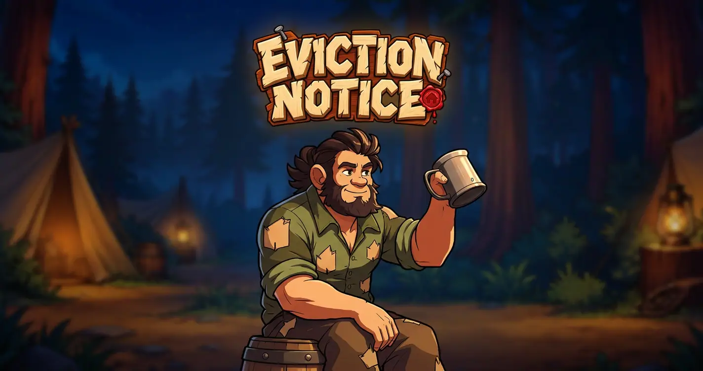 Eviction Notice Slot Demo by Noctev Studios slot cover image