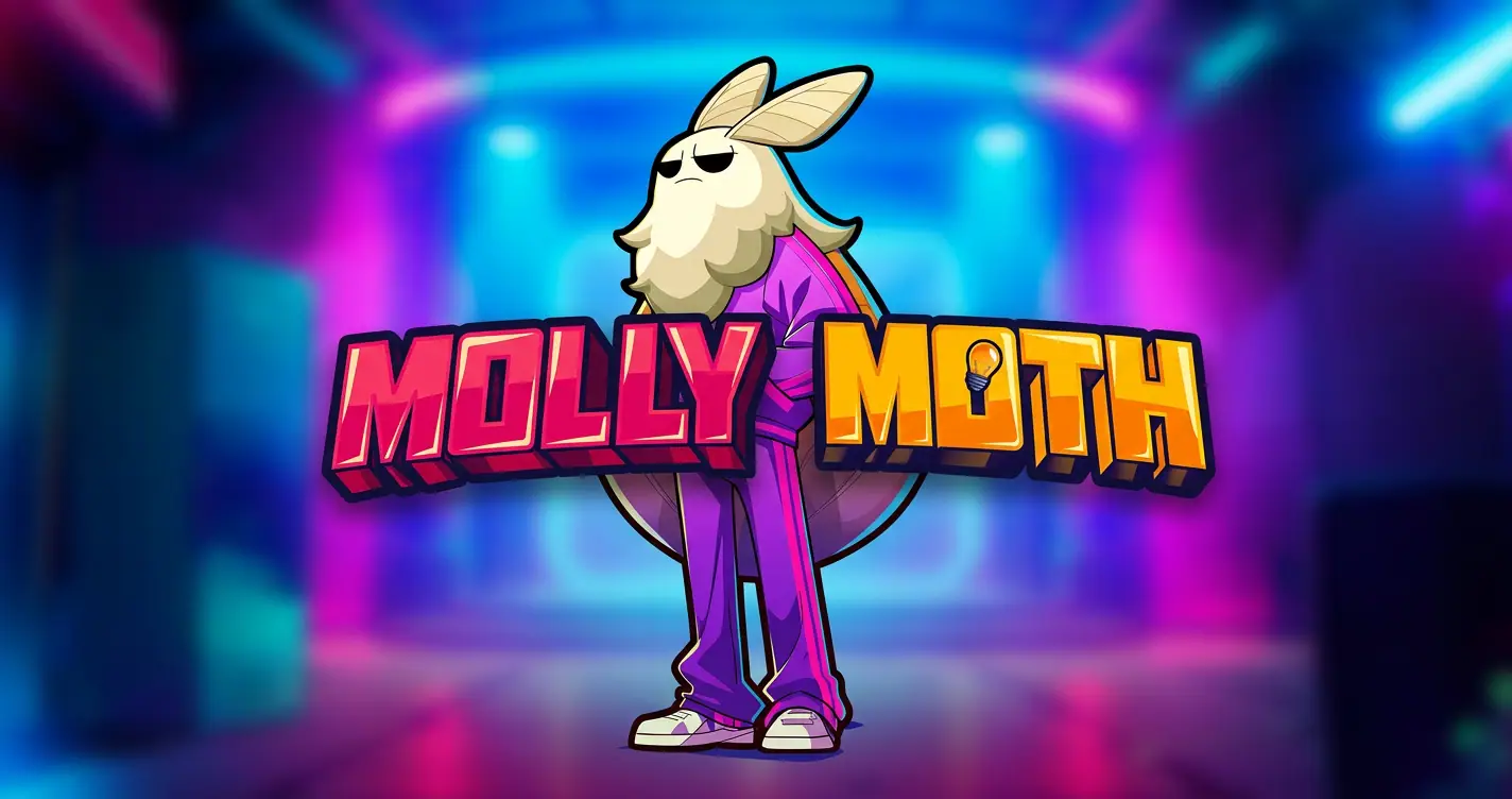 Molly Moth Slot Demo by Noctev Studios slot cover image