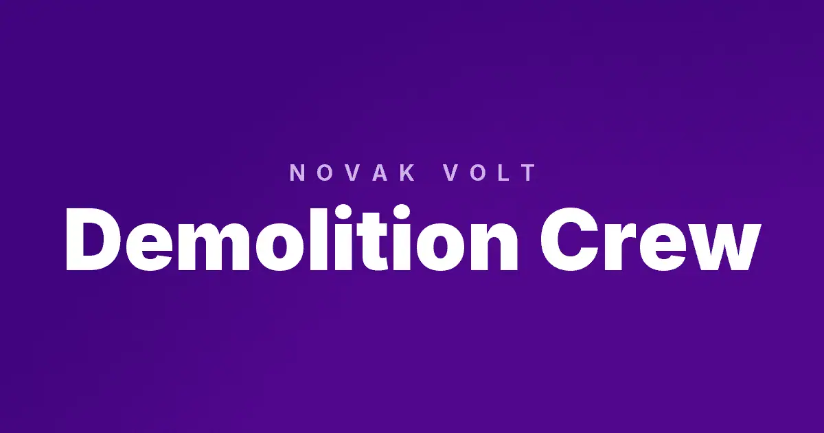 Demolition Crew slot cover image