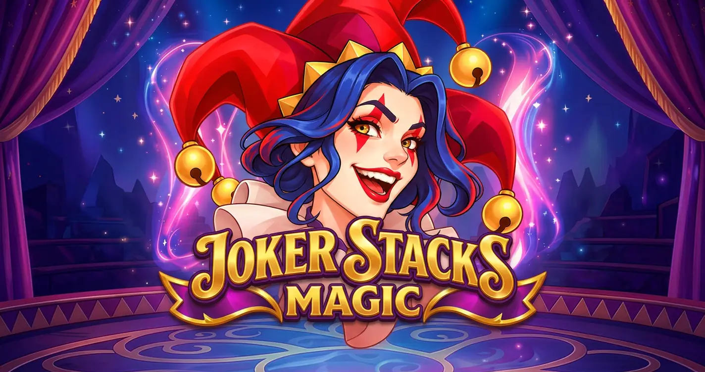 Joker Stacks Magic Slot Demo by Novomatic slot cover image
