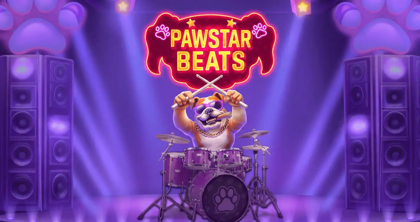 Pawstar Beats Slot Demo by NowNow Gaming slot cover image