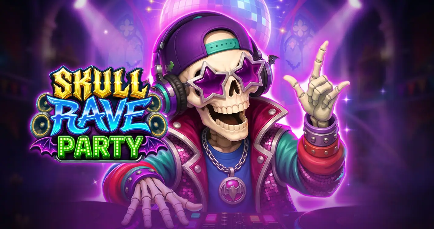 Skull Rave Party Slot Demo by Numa Studio Games slot cover image