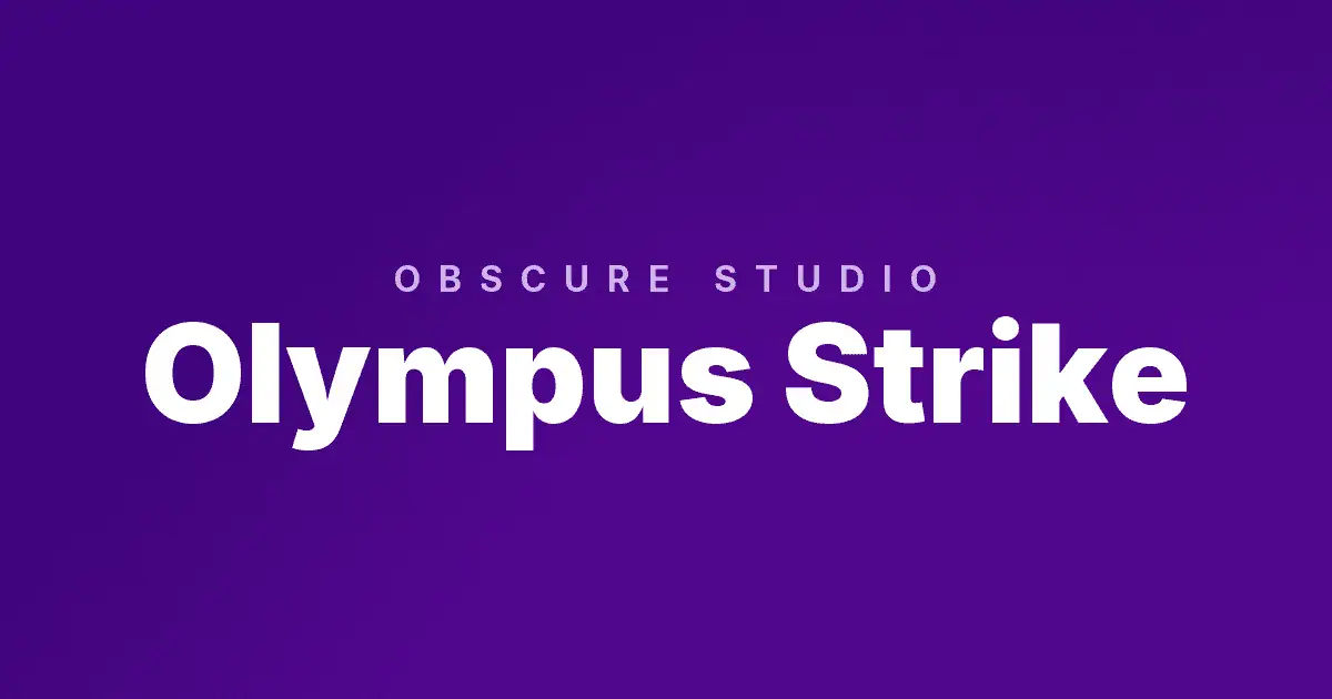 Olympus Strike slot cover image