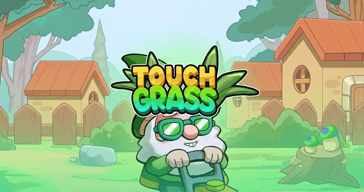 Touch Grass Slot Demo by Obscure Studio slot cover image