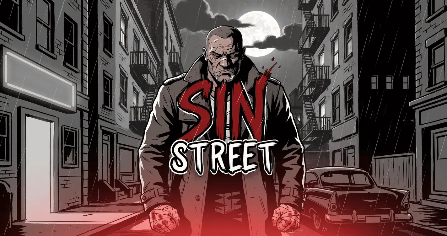 Sin Street Slot Demo by Ocean Drive Interactive slot cover image