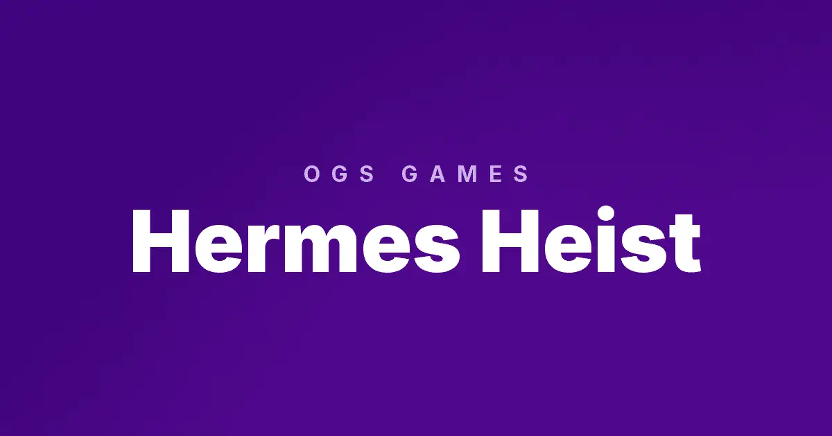 Hermes Heist slot cover image