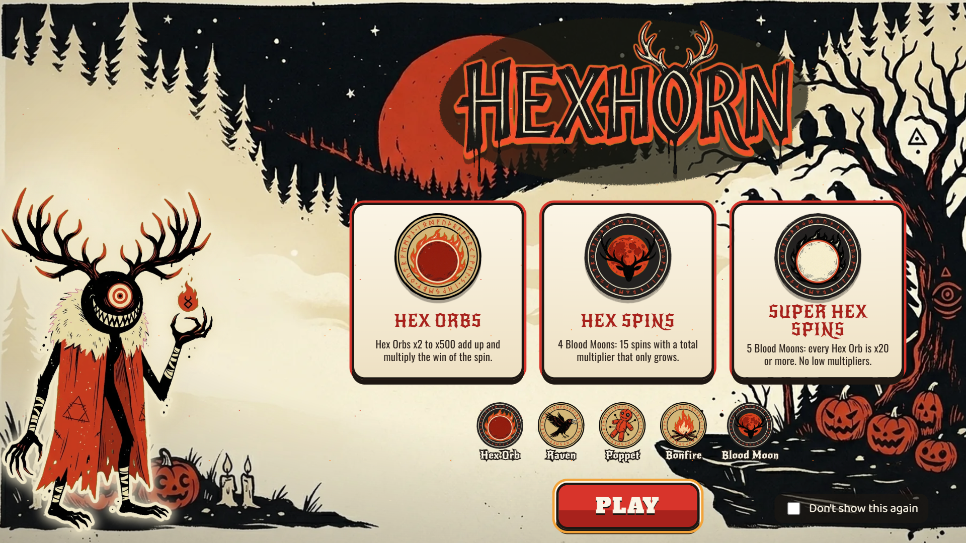 Hexhorn slot intro screen
