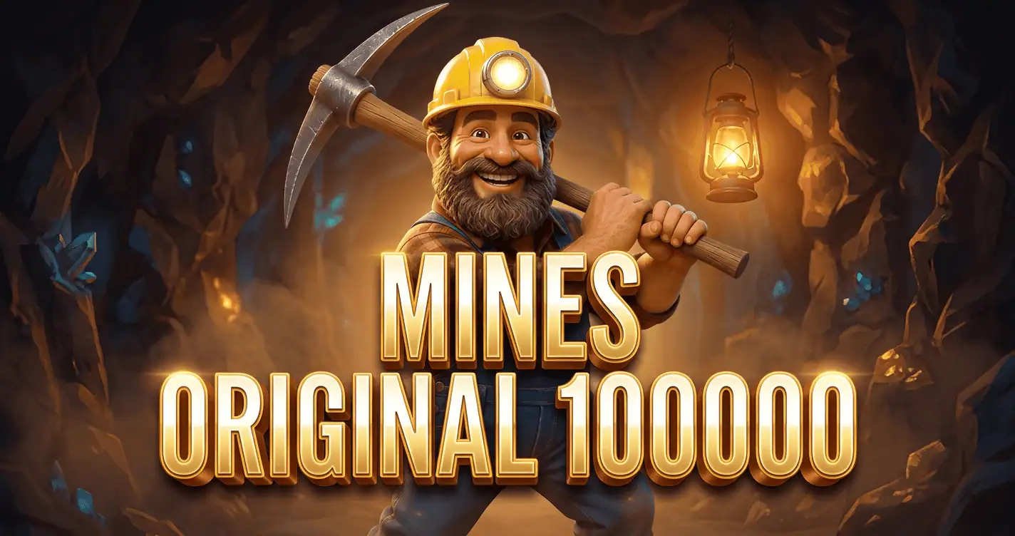 Mines Original 100000 Slot Demo by One Minute Labs slot cover image