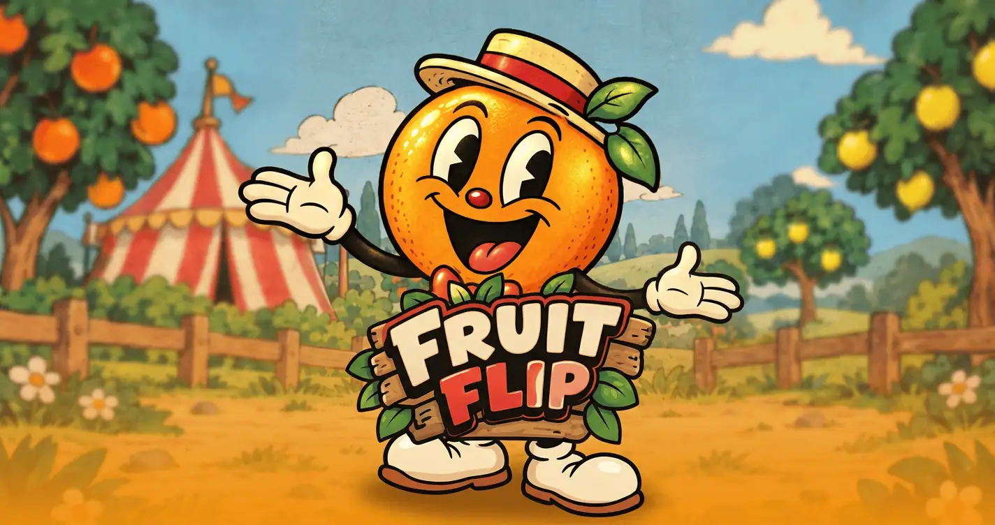 Fruit Flip Slot Demo by Onespin slot cover image