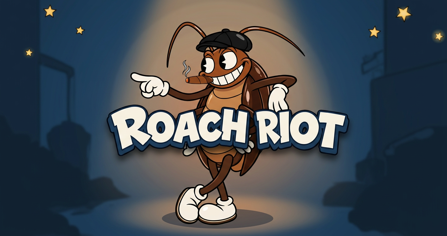 Roach Riot Slot Demo by OnlyGame slot cover image