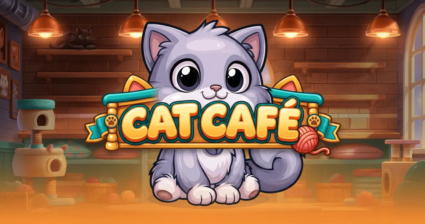 Cat Cafe Slot Demo by Openhand slot cover image