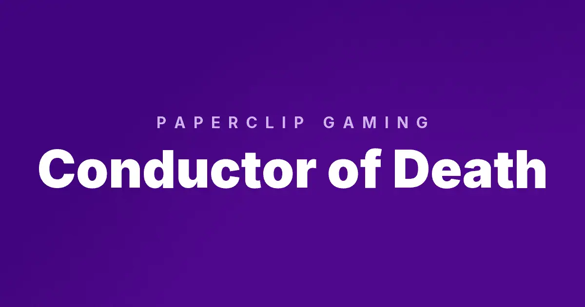 Conductor of Death slot cover image