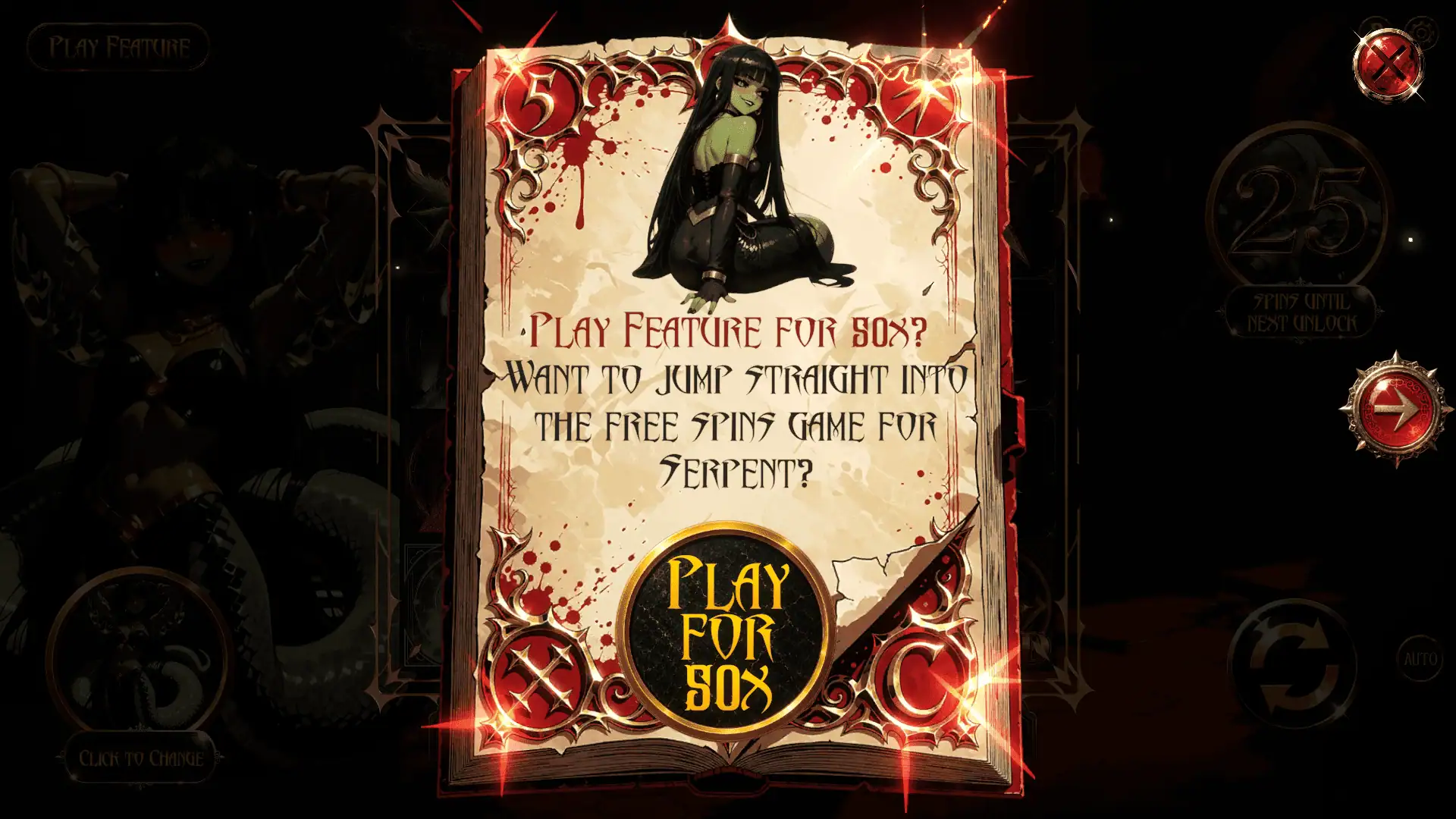 Hexbound bonus buy menu