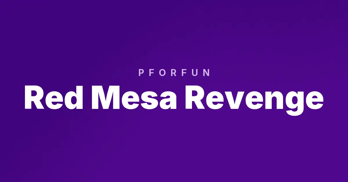 Red Mesa Revenge slot cover image