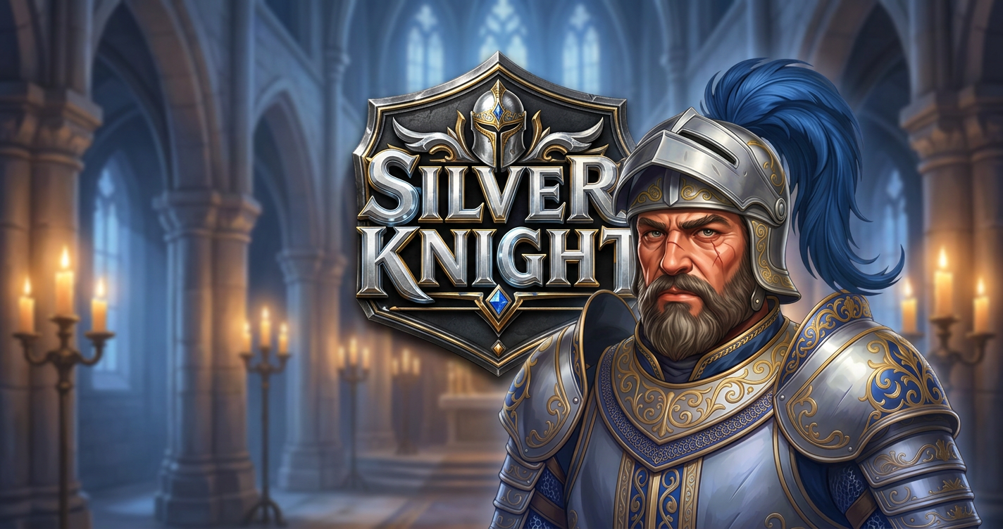 Silver Knight Slot Demo by Phantom Interactive slot cover image