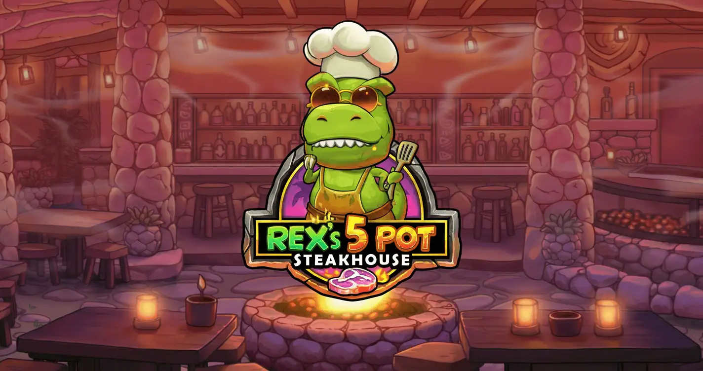 Rex’s 5 Pot Steakhouse Slot Demo by Play’n GO slot cover image