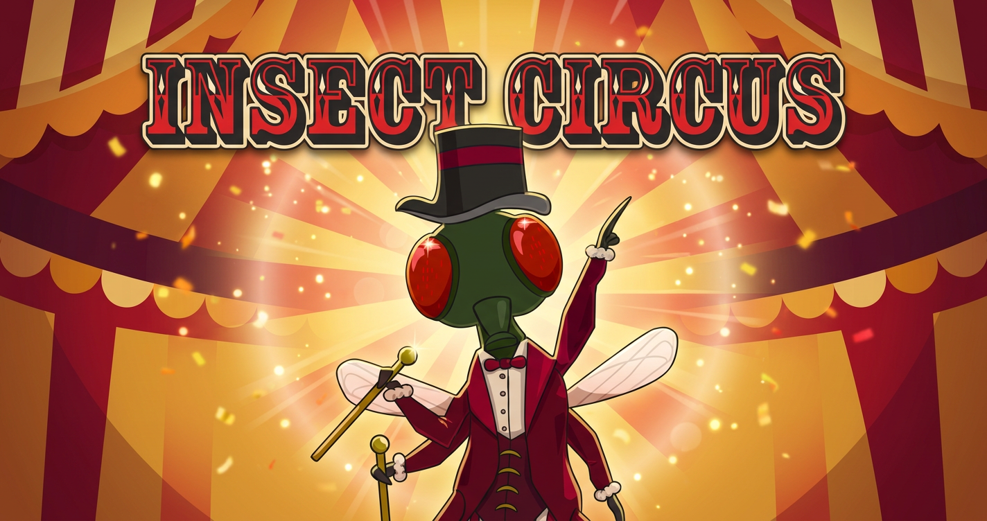 Insect Circus Slot Demo by Polar fox Gaming slot cover image