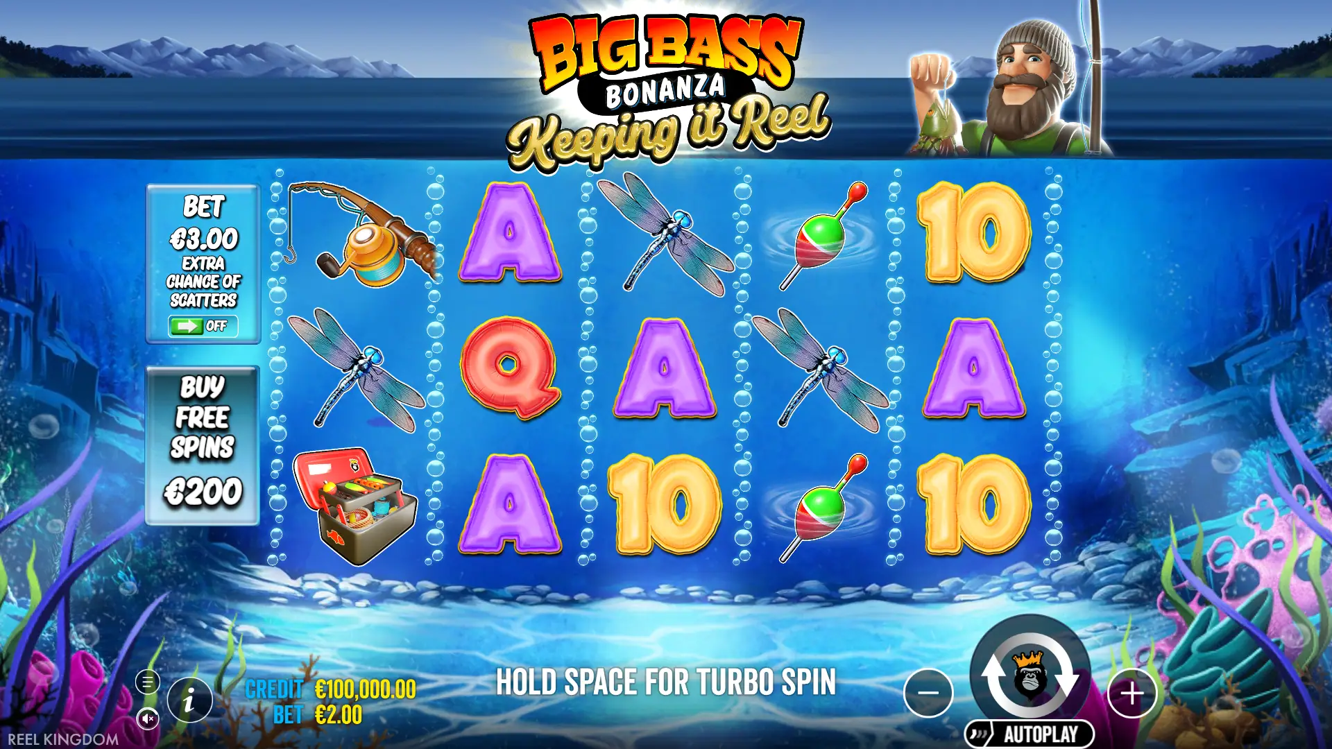 Big Bass Bonanza Keeping it Reel slot gameplay reels