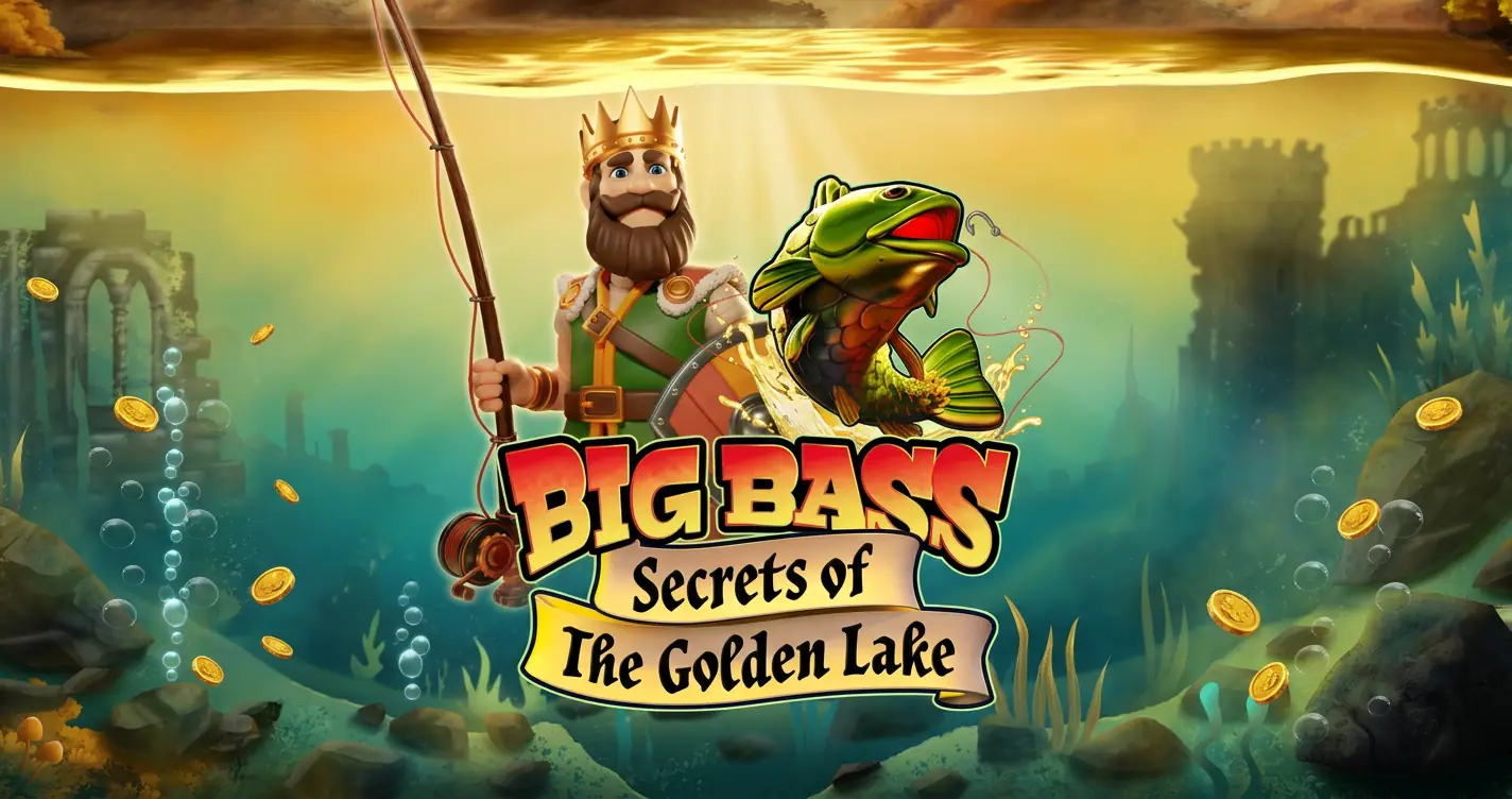 Big Bass Secrets of the Golden Lake Slot Demo by Pragmatic Play slot cover image