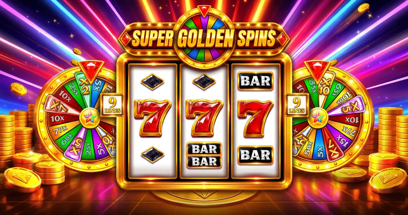 Super Golden Spins Slot Demo by Pragmatic Play slot cover image