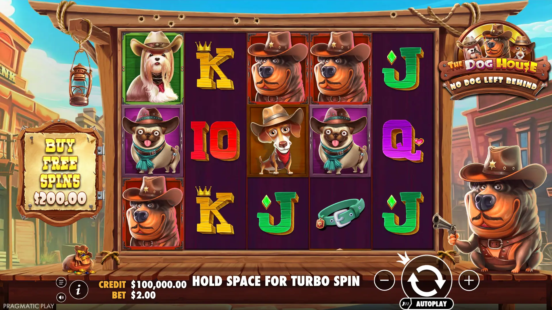 The Dog House: No Dog Left Behind slot gameplay reels