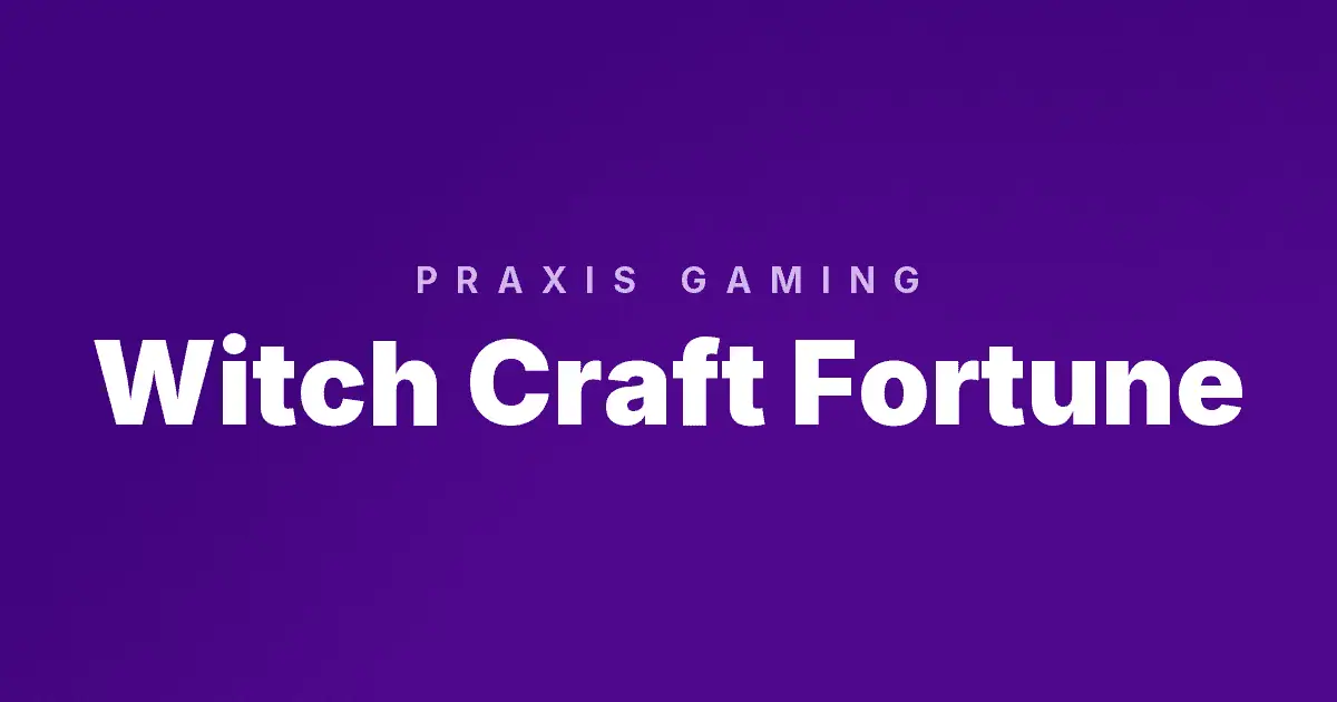 Witch Craft Fortune slot cover image