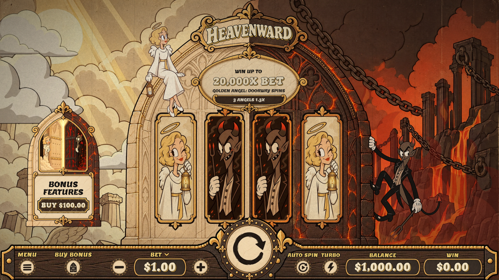 Heavenward slot four tile board