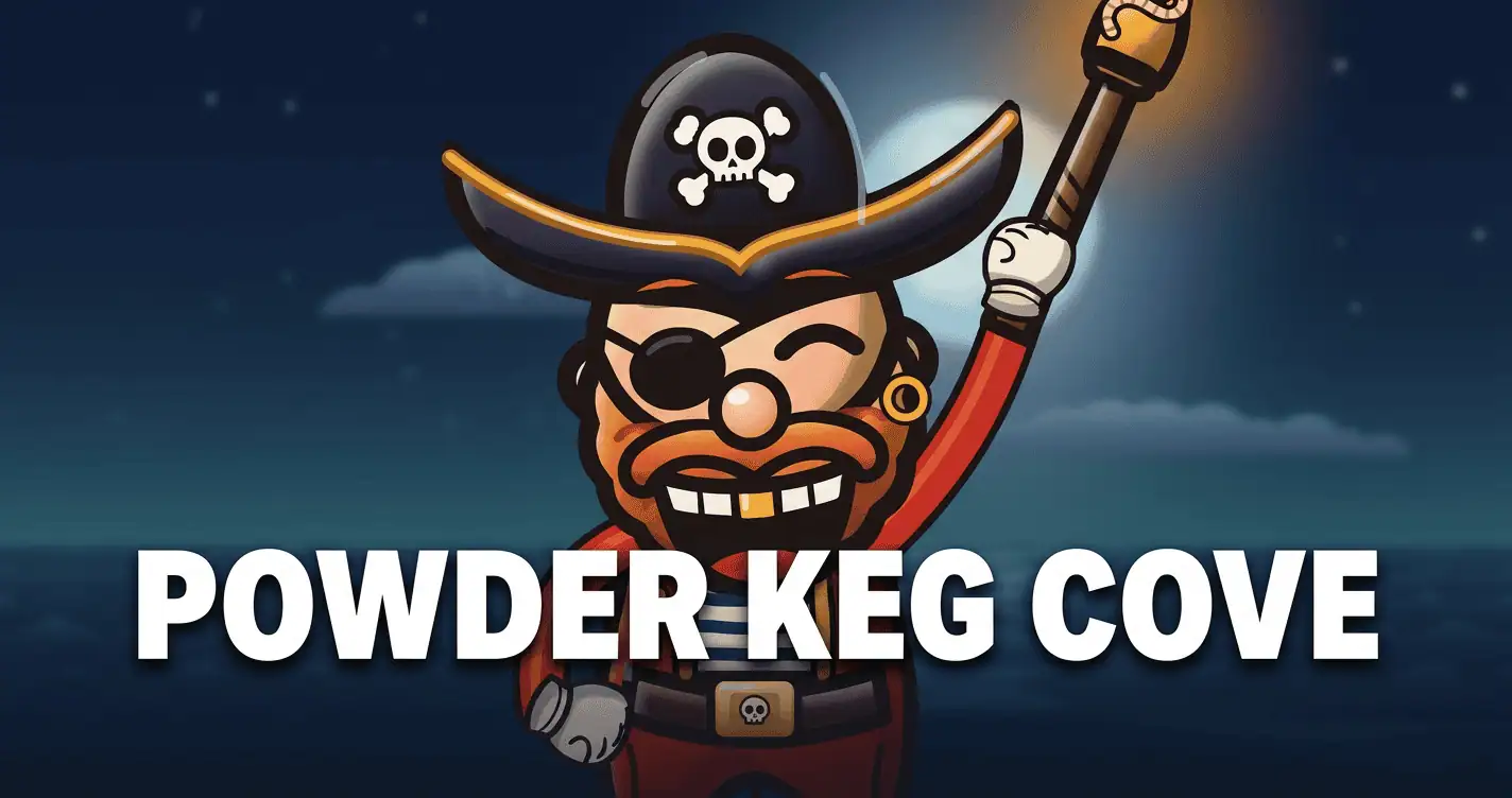 Powder Keg Cove Slot Demo by Psycho Gaming slot cover image