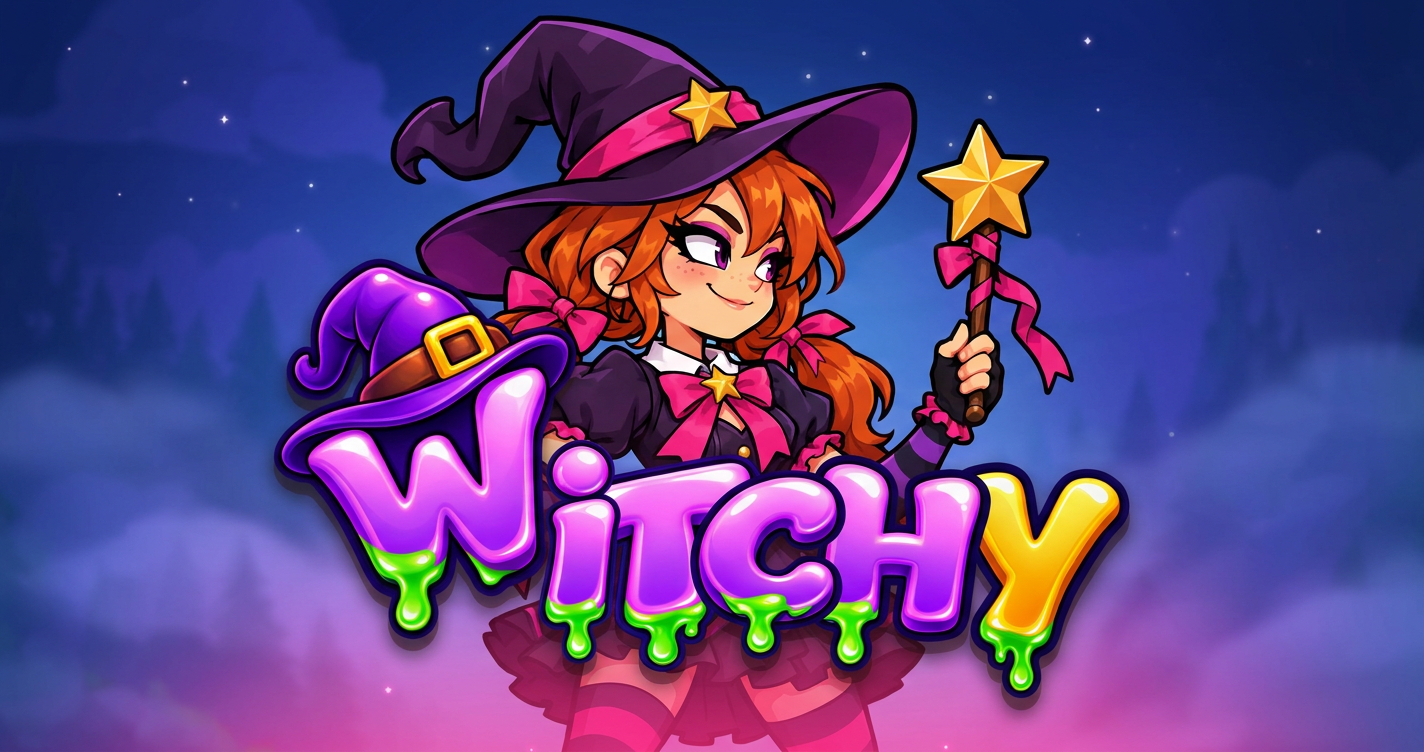 Witchy Slot Demo by Purrfect Studios slot cover image