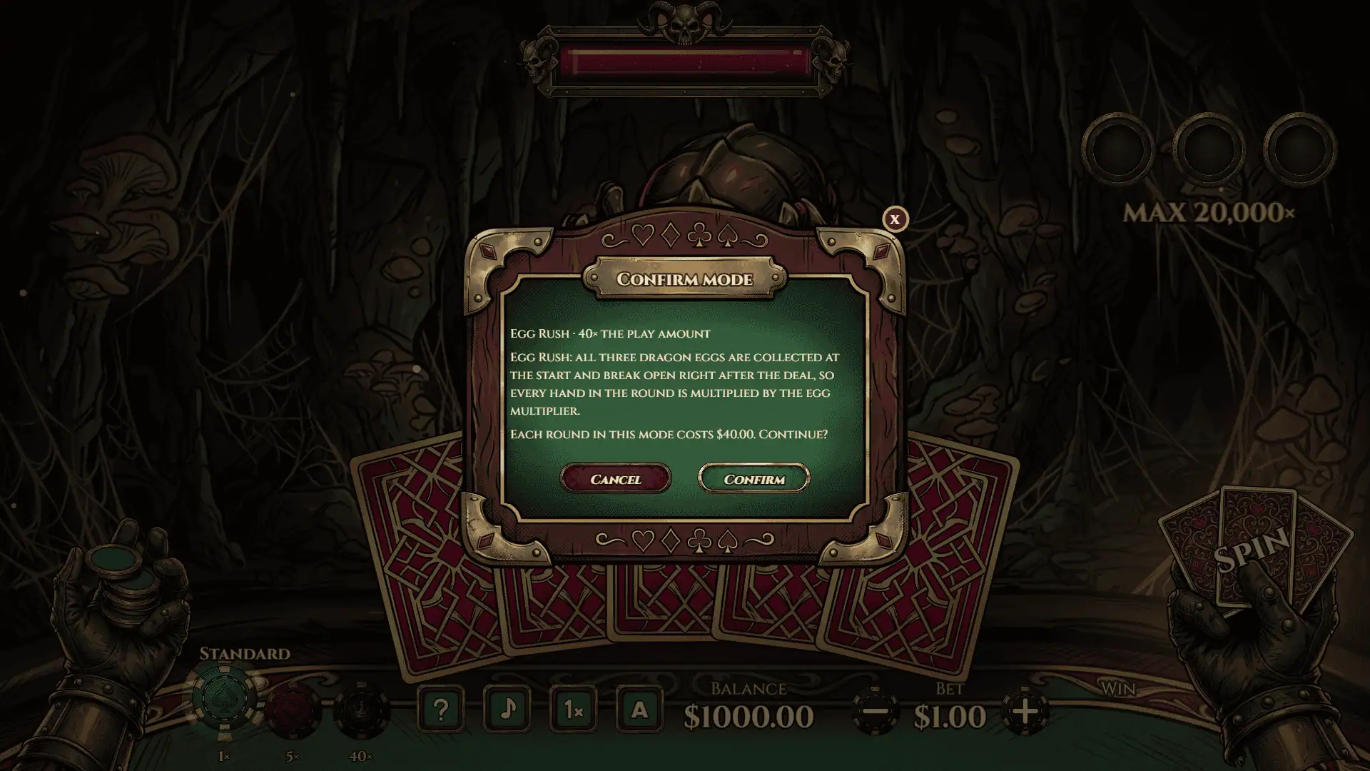 Monster Deck Rising mode chips and their costs